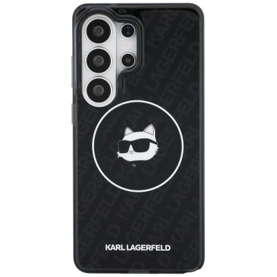 3. Karl Lagerfeld IML Repeated Choupette MagSafe Hülle für Samsung Galaxy S26 Ultra - Schwarz