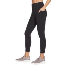 Skechers Go Walk Leggings mit hoher Taille, 7/8 W, W03LG31B-BLK