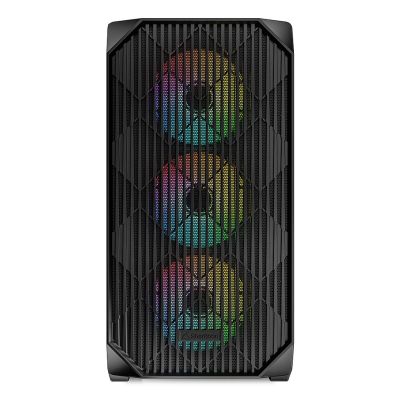 2. Sharkoon MK3 RGB Micro-ATX 1xGlas Schwarzes Gehäuse