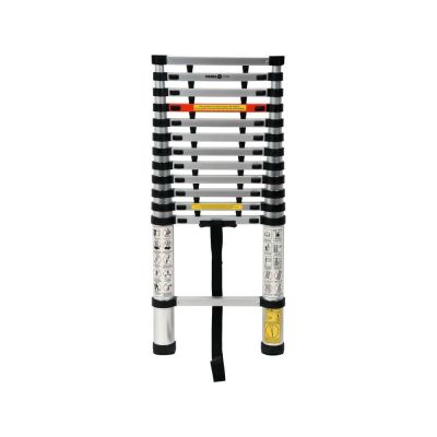2. VOREL Aluminium-Teleskopleiter 3,8 m 13 Stufen