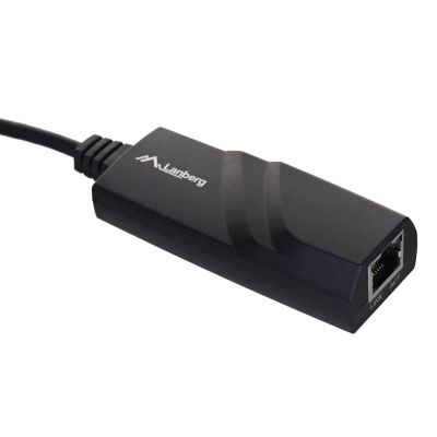 3. Lanberg NC-1000-02 Netzwerkkarte (USB 3.1, USB-C; 1x 10/100/1000Mbps)