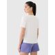 4. Schnelltrocknendes Oversize-Trainings-T-Shirt für Damen 4F 4FRSS25TFTSF1236-11S