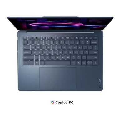 2. Lenovo Yoga 9i 2-in-1 Aura Edition 14IPH11 Ultra 7 355 14" 2.8K OLED 500 Nits glänzend 32 GB LPDDR5X-7467 SSD 512 GB Intel Graphics WiFi 7 + BT Kamera 5,0 MP + IR 70 Wh Windows 11 Cosmic Blue