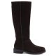 2. Damen-Lederstiefel im Officer-Stil, schokoladenbraun, Sergio Leone KZ-27-S