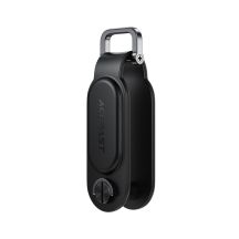 Acefast S4 Bluetooth-Schlüsselanhänger-Locator, kompatibel mit Apple „Wo ist?“ – Schwarz