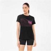 VIKING Morain Lady Bamboo Damen-T-Shirt, schwarz, Größe S