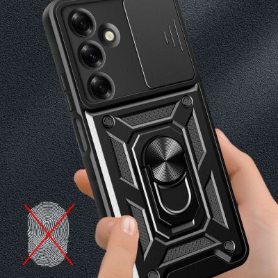 5. Tech-Protect Camshield Pro Hülle für Samsung Galaxy M35 5G – Schwarz