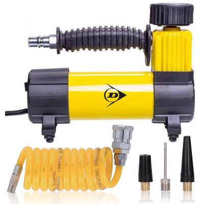 16. DUNLOP REISEKOMPRESSORPUMPE 12V DC 100psi