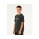 2. RIP CURL Eternal Shred Wash Tee-Boy Schwarz