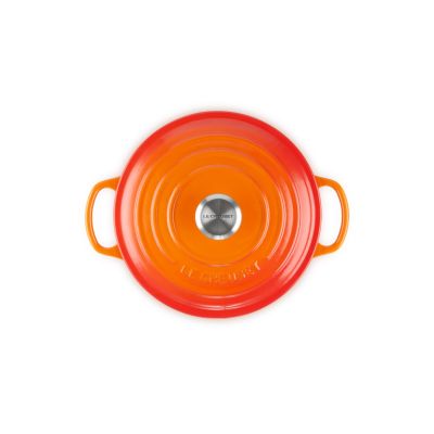 4. Le Creuset Signature Bräter rund 22 cm rot