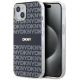 DKNY IML Mono & Stripe MagSafe Hülle für iPhone 15/14/13 – Schwarz