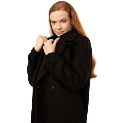 5. Outhorn Damenmantel Deep Black OTHAW22TCOUF003 20S