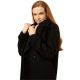 5. Outhorn Damenmantel Deep Black OTHAW22TCOUF003 20S