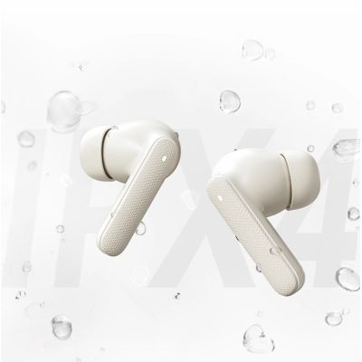5. QCY Buds In-Ear-Kopfhörer mit ENC, SBC, IPX4, Bluetooth 5.4 – Weiß