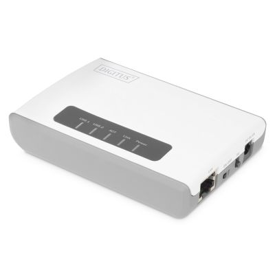 8. DIGITUS Multifunktions-Netzwerkserver, drahtlos, 2 Ports, USB 2.0, 300 Mbit/s DN-13024
