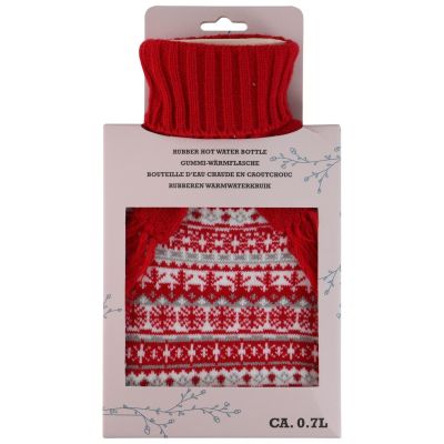 6. ALPINA NORDIC 0,7L GUMMI-WÄRMWASSERFLASCHE IM ETUI