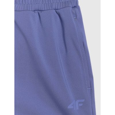 7. Schnelltrocknende Trainingsshorts für Damen 4F 4FWAW25TFSHF1038-31S