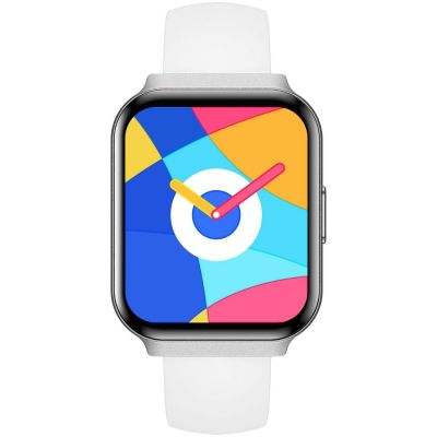 7. Smartwatch Gravity Silbernes Armband + Armband GT44-4