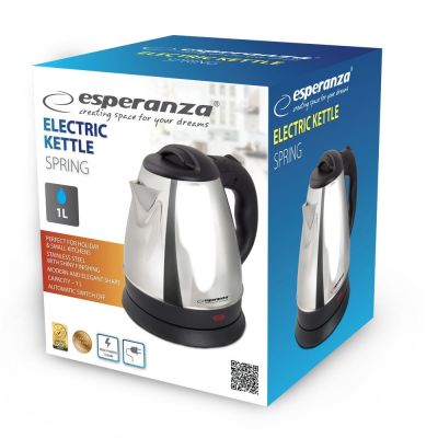 18. ESPERANZA Wasserkocher Spring 1,0 l Edelstahl EKK116X
