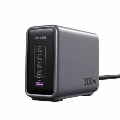 2. Ugreen 90903B Universelles Handy-Ladegerät Schwarz, Grau AC-Schnellladefunktion