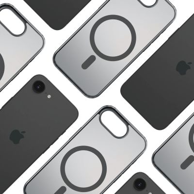 11. 3mk Frosty MagCase für iPhone 16E – Schwarz