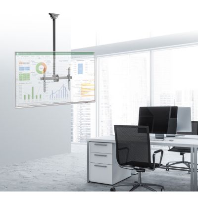 4. Techly ICA-CPLB 946S Schilderhalter 177,8 cm (70") Schwarz