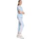 6. Damenleggings adidas Essentials 3-Stripes Cotton hellblau KD2352