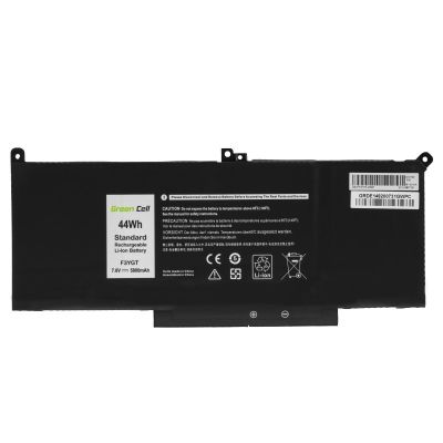 4. GREEN CELL AKKU DE148 F3YGT FÜR DELL LATITUDE 7280 7290 7380 7390 7480 7490 5800 mAh 7,6 V