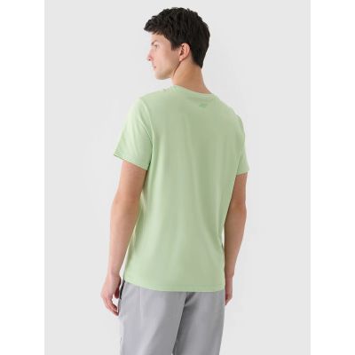 5. Herren-T-Shirt mit Aufdruck, regulär, Größe 4F 4FRAW24TTSHM2301-41S