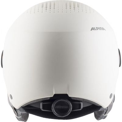 4. ALPINA ARBER VISOR Q-LITE WEISS Skihelm 54-58