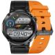 Gravity GT21-2 Smartwatch + oranges Silikonarmband