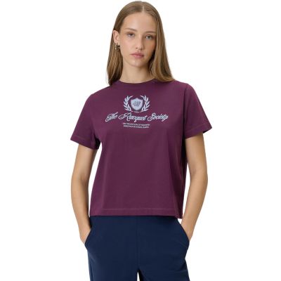 Damen-T-Shirt 4F F2738 bordeauxrot 4FWSS26TTSHF2738 60S