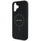 6. Guess Saffiano Classic Logo MagSafe Hülle für iPhone 16 Plus - Schwarz