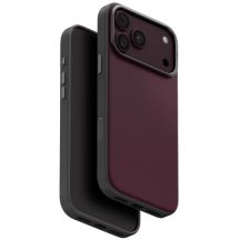 Uniq Lyden DS Magclick Ladehülle für iPhone 18 Pro Max / 17 Pro Max – Burgunderrot
