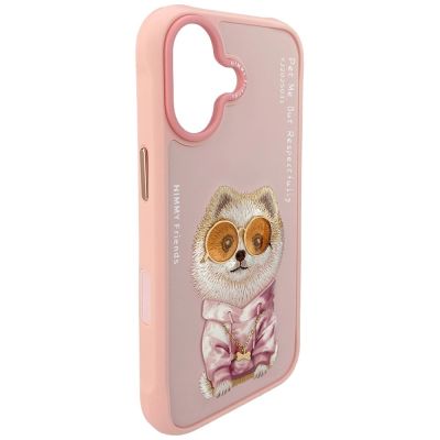 4. Nimmy Glasses Cool Nag iPhone 17 Hülle - Pink