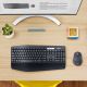 6. Logitech MK850 Performance Tastatur und Maus (universelle Funkfernbedienung + Bluetooth) – QWERTZ-Tastatur (Deutsch, Schwarz)