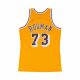 7. Mitchell & Ness Los Angeles Lakers NBA Swingman-Trikot Lakers 1998 Dennis Rodman M SMJYCP20064-LALGOLD98DRD