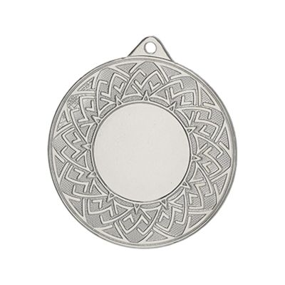 Silberne Generalmedaille mit Platz für ein 25-mm-Emblem – Stahl