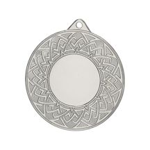 Silberne Generalmedaille mit Platz für ein 25-mm-Emblem – Stahl