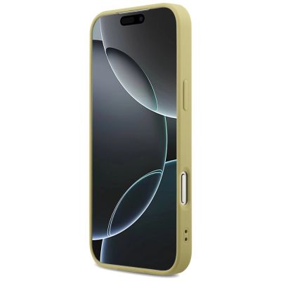 5. Guess Fixed Glitter Big 4G Hülle für iPhone 17 Pro Max - Gold