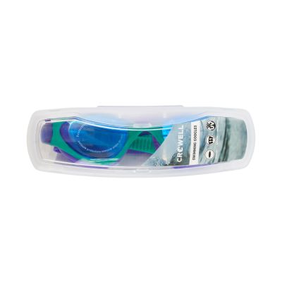 3. Crowell GS23 Splash Mirror Schwimmbrille für Kinder, grün und lila