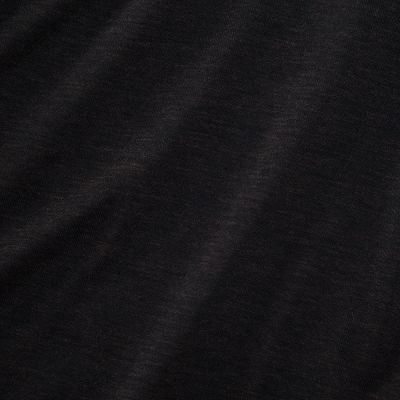 3. High Point Kurzarm-Lauf-T-Shirt für Damen, Schwarz