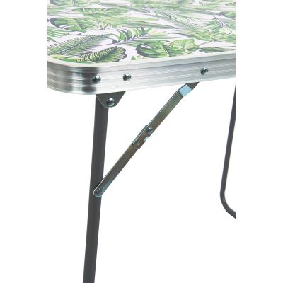 11. Klappbarer Campingtisch 80x60x70cm Dschungel
