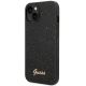2. Guess Glitter Script Case für iPhone 14 Plus - Schwarz