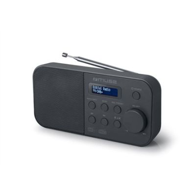 4. Muse M-109 DB Radio, tragbar, schwarz