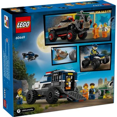 2. LEGO City 60449 – Verfolgungsjagd der Polizei im Gelände