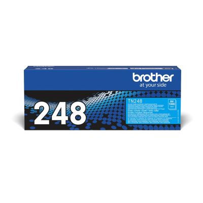 7. Brother TN-248C Tonerkartusche, 1 Stück, Original Cyan