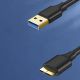 5. Ugreen US130 10841 USB-A 3.0 – Micro-USB-B-Kabel 1 m – Schwarz