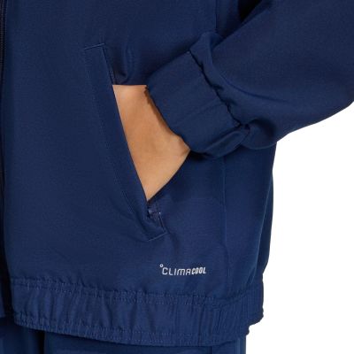 7. adidas Entrada 26 Presentation Kinder-Trainingsjacke marineblau JZ6615