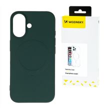 Wozinsky Liquid Silicone Case MagSafe für Samsung Galaxy S24 FE - Grün